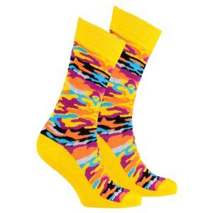 Canary Camo Socks